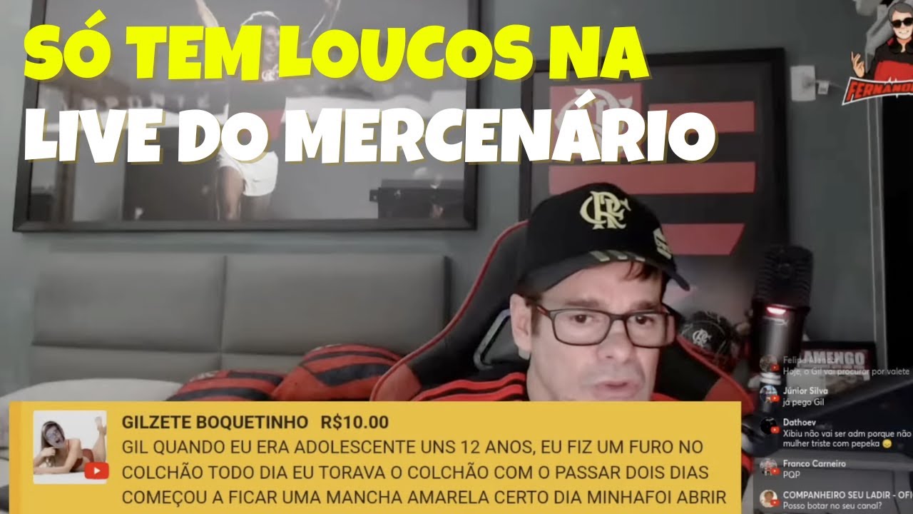 FERNANDO GIL MERCENÁRIO E OS LOUCOS DO CHAT