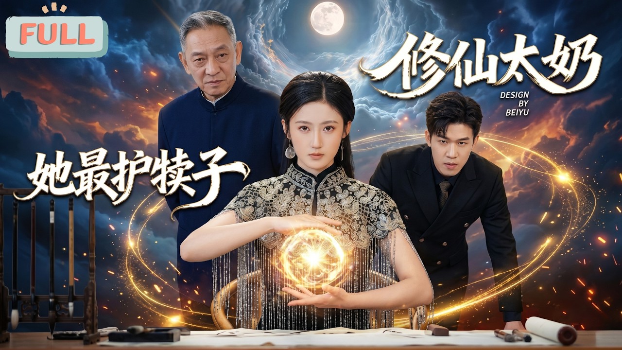 《修仙太奶她最护犊子》六百年后渡劫飞升的修仙者姜楠，穿越回现代，发现人间才过六十年。她重遇已是白发苍苍的儿子林大海，眼见儿孙生活困顿&hellip;&hellip;#甜宠 #最火短剧推荐#短剧全集