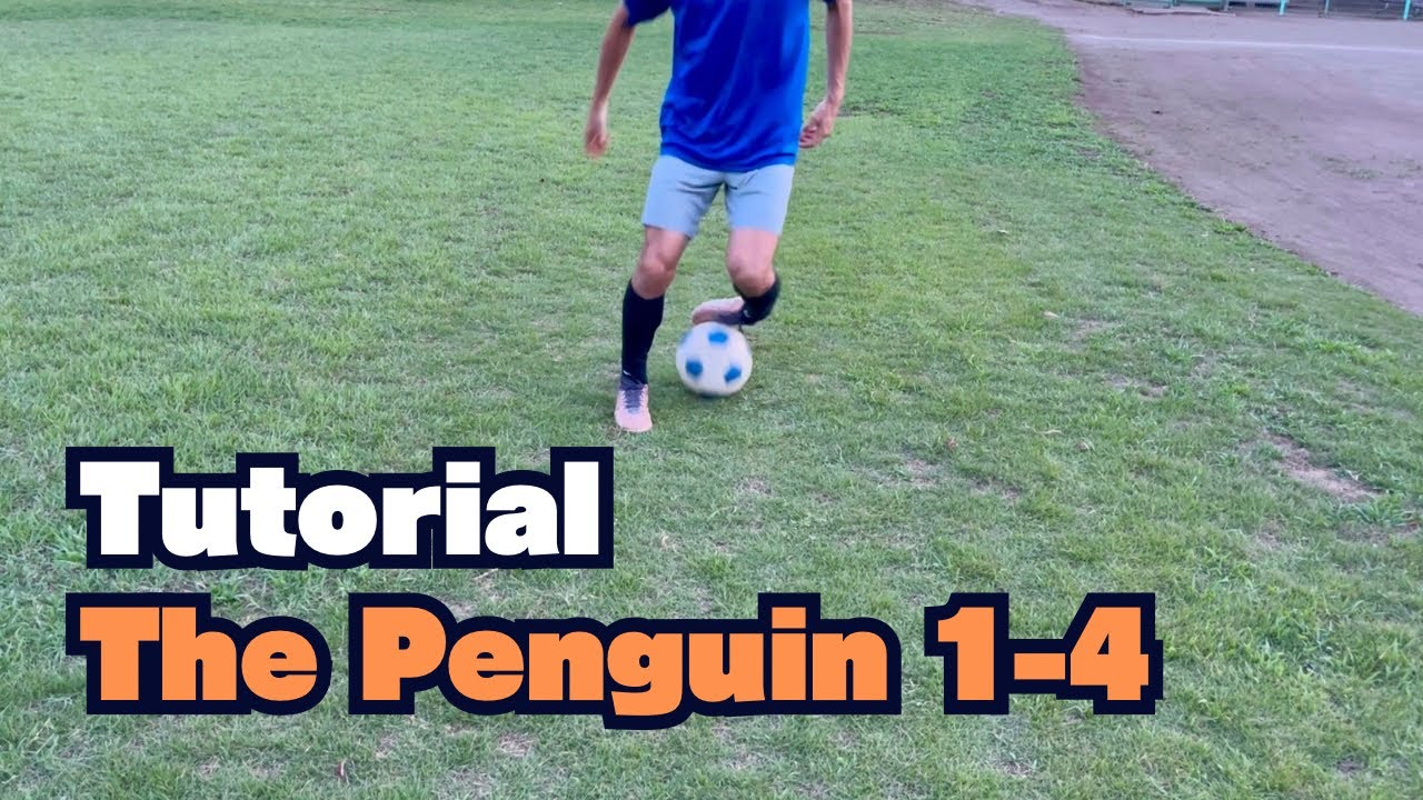 Learn "Ground Moves (The Penguin 1-4)" | How to Street Football Skills - Tutorial