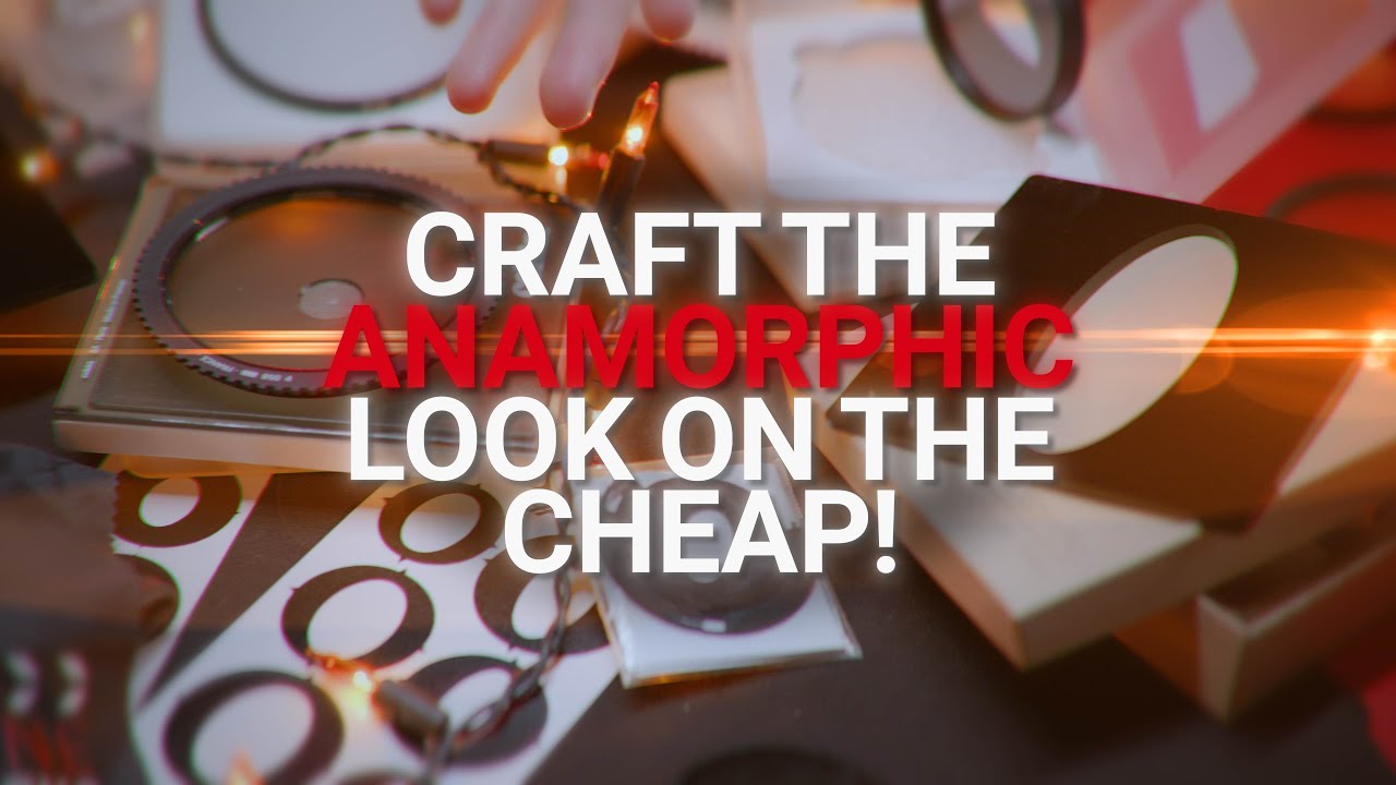 The Anamorphic Look off the shelf! Cheap Anamorfake Options