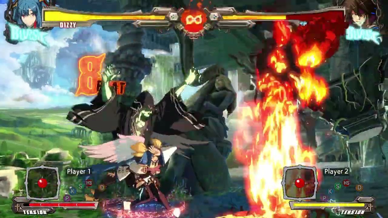 Guilty Gear Xrd: Rev 2 - Dizzy Combos