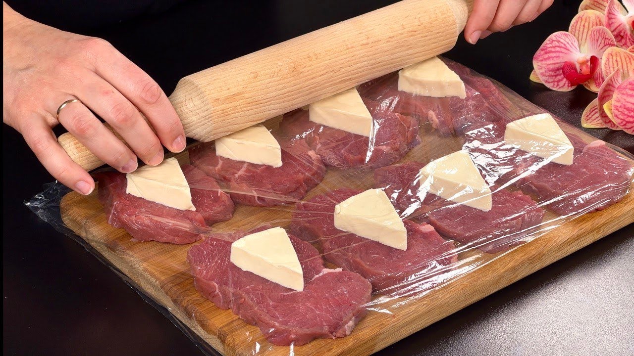 Die zartesten Fleischröllchen! So lecker, dass ich sie jedes Feiertagsessen in 10 Minuten zubereite!