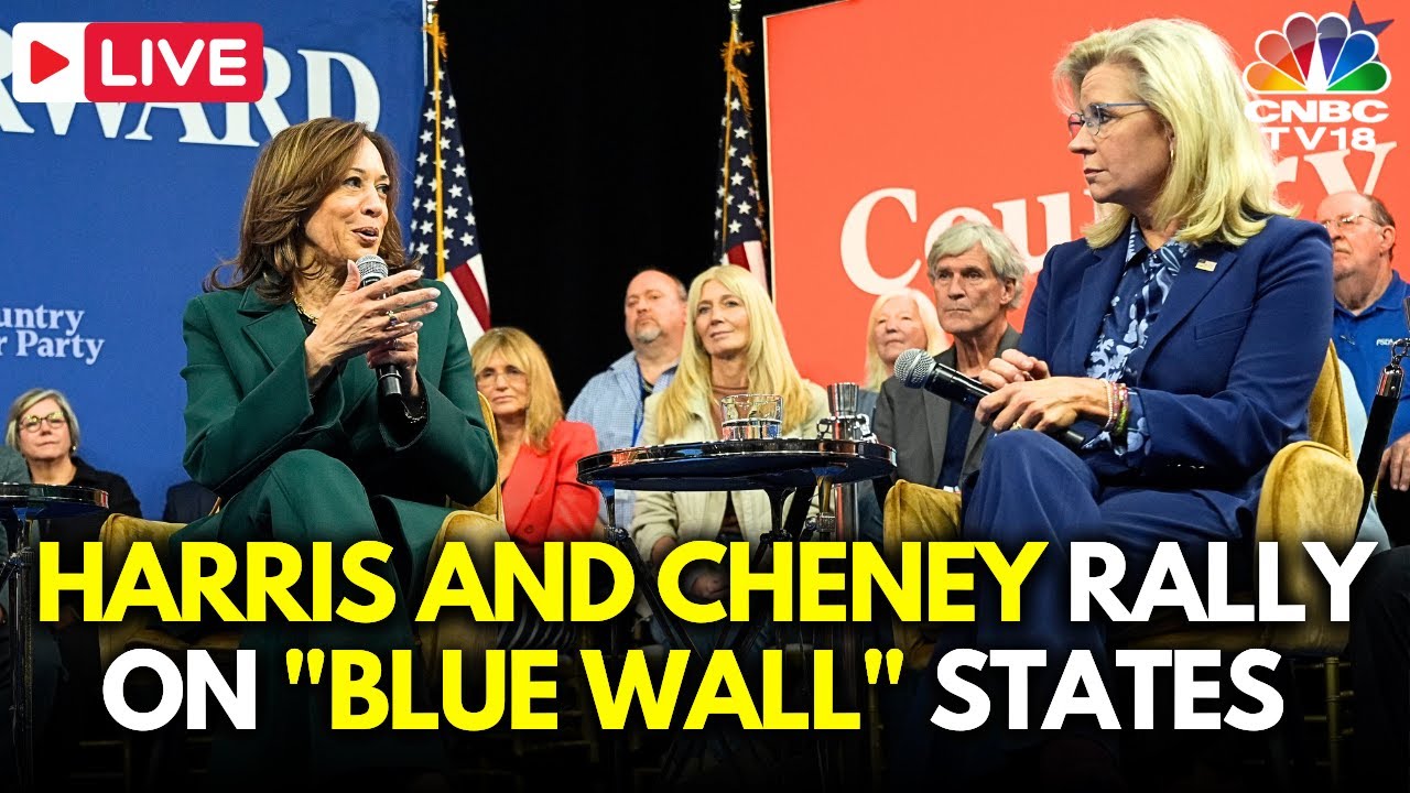 Kamala Harris LIVE: Harris and Cheney Join Force to Win independents & Moderate Republicans | N18G