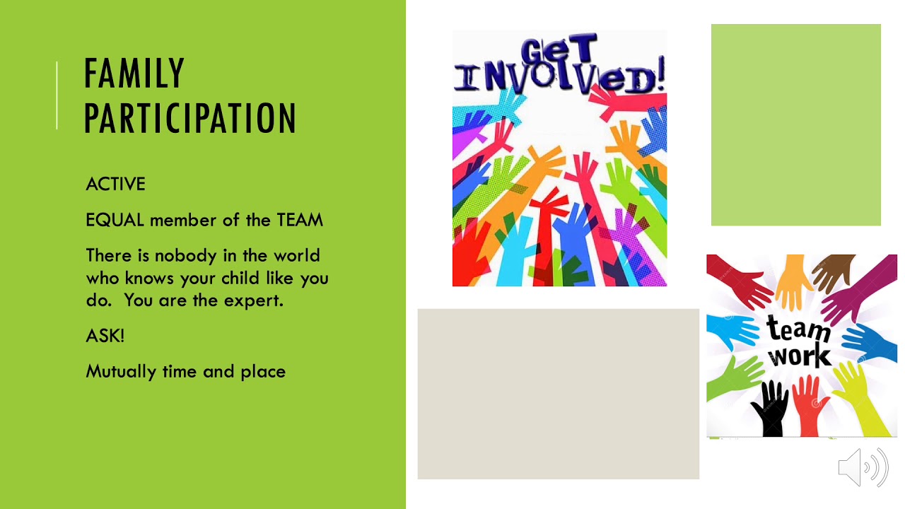Understanding the IEP Process & Family Participation!