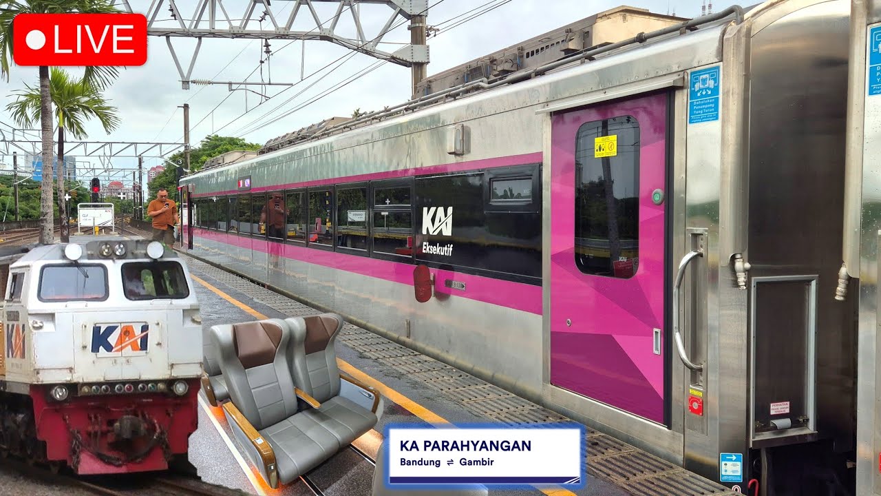 🔴 KERETA API GAJAYANA & PARAHYANGAN UPGRADE NEW GENERATION ! Trip KA Parahyangan New Generation 2026