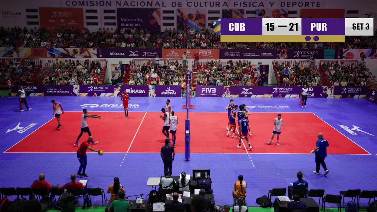 Copa Panamericana U17 Varonil 2024. Puerto Rico 🆚 Cuba