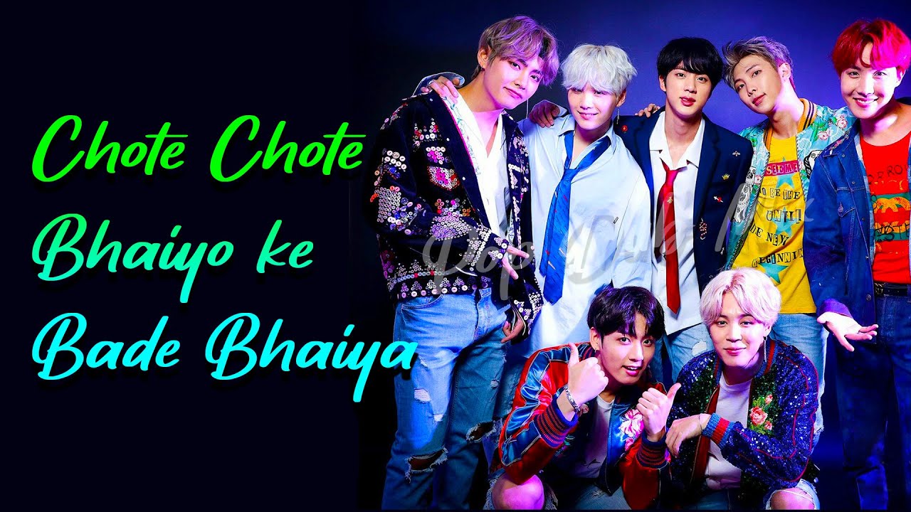 Chhote-Chhote Bhaiyon Ke Bade Bhaiya feat. Namjin😍 Taekook💜 Yoonmin😎