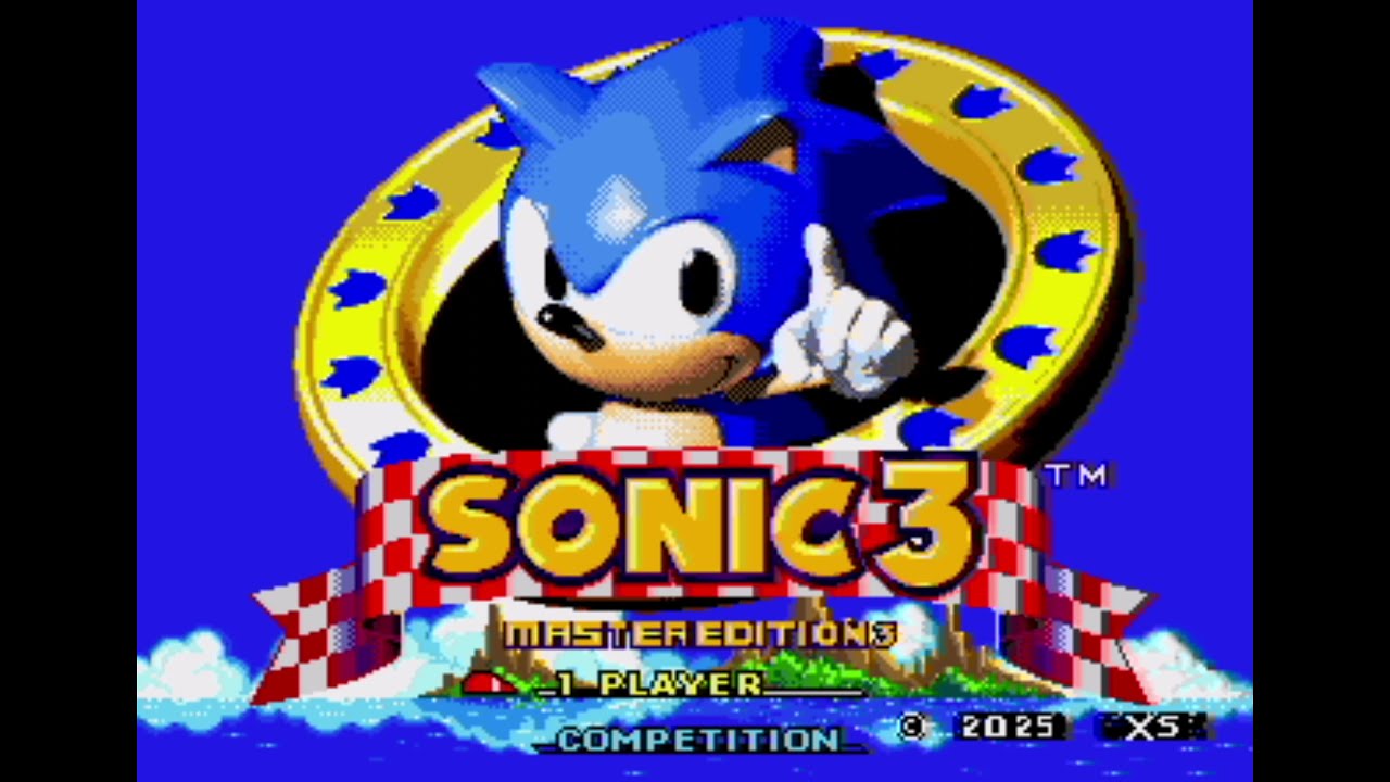 Sonic Hack Longplay - Sonic 3: Master Edition 3 (SHC2025 Demo)