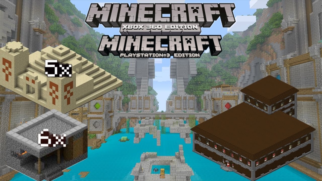 MELHOR SEED DO MINECRAFT (XBOX 360, PS3)