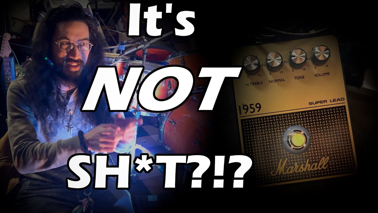 The NEW Marshall Plexi Pedal is AWESOME?! A/B with a REAL Plexi!