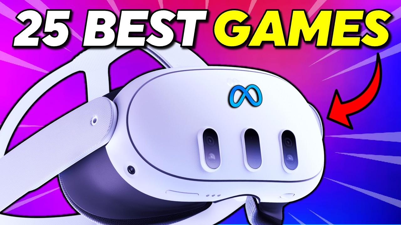 BEST META QUEST 3 GAMES. Top 25 Quest 3 Games of 2026!