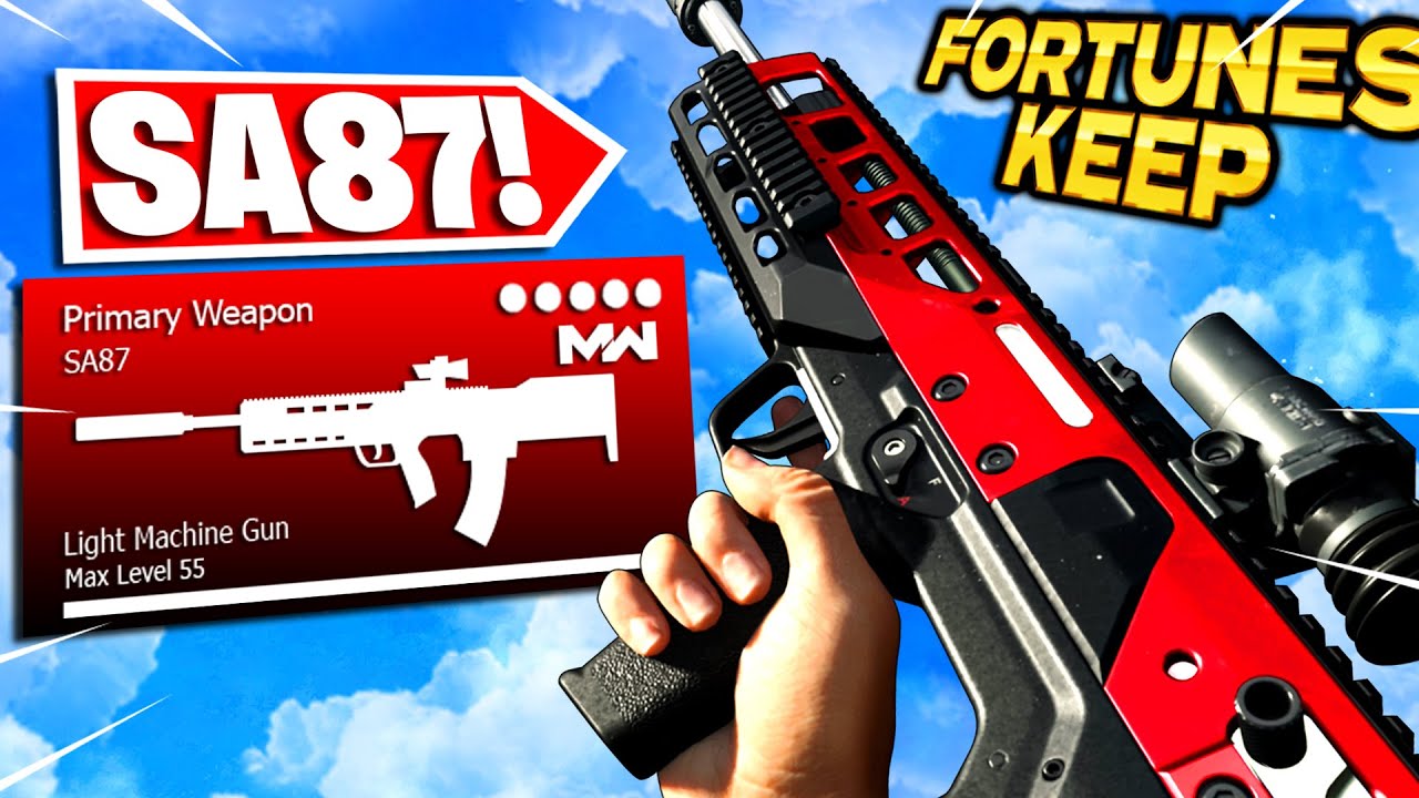 the SA87 is OVERPOWERED in WARZONE after UPDATE! 🔥 (BEST SA87 CLASS SETUP/LOADOUT) NO RECOIL!