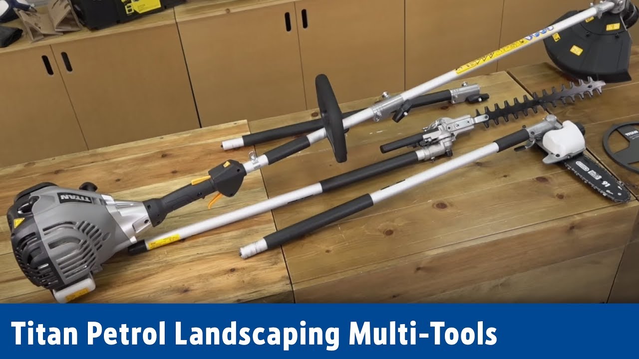 Titan Petrol Landscaping Multi-Tools | Screwfix