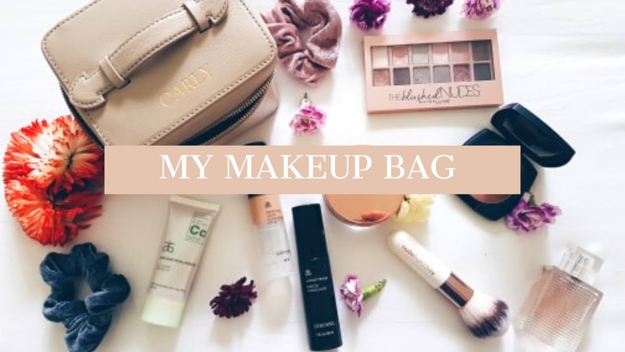 WHAT'S IN MY MAKEUP BAG | Minimalist Series 🌈