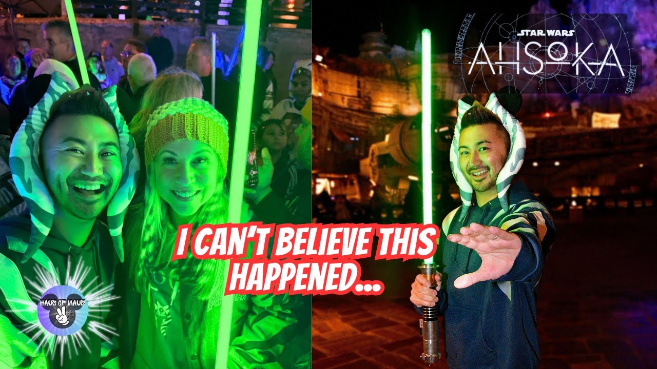 Star Wars: AHSOKA TANO DAY Lightsaber Meetup | Disney's Hollywood Studios