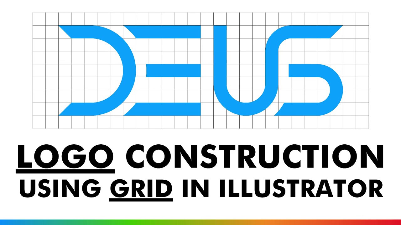 Professional Logo Construction Using Grid - Illustrator CC | Tutorial