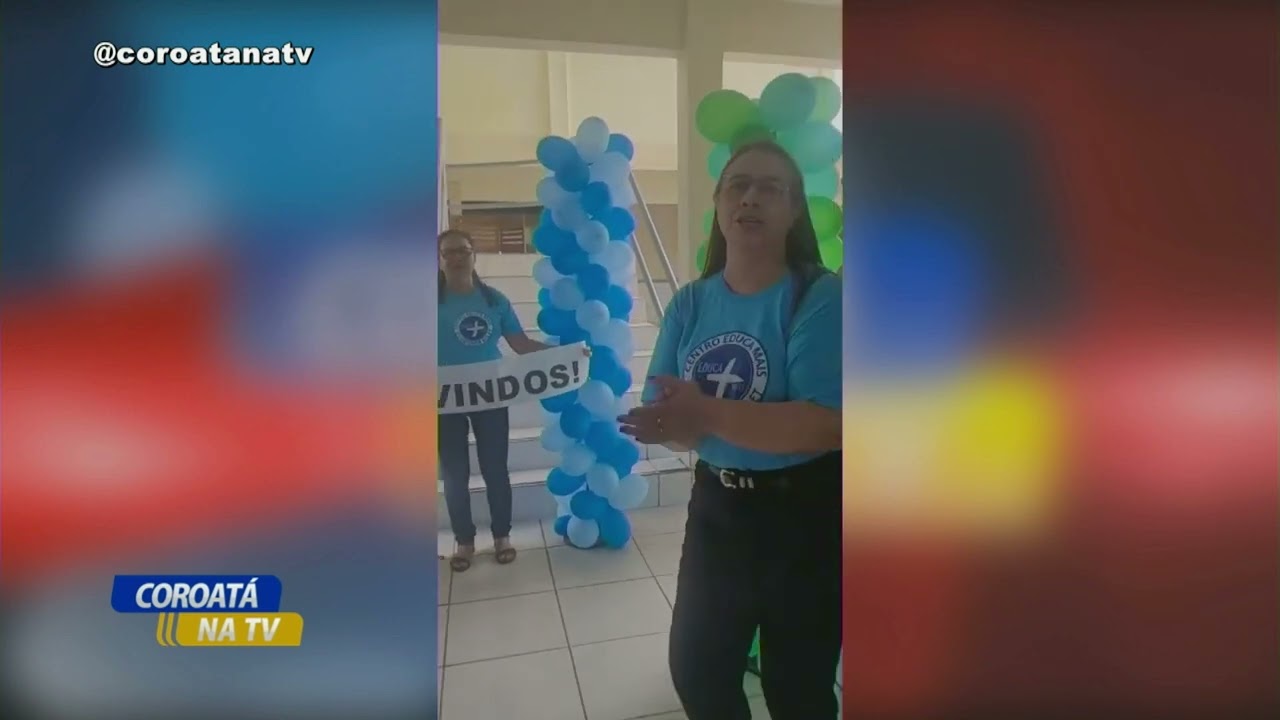 CENTRO EDUCA MAIS CLODOMIR MILET REALIZA ACOLHIDA DE NOVOS ALUNOS EM COROATÁ