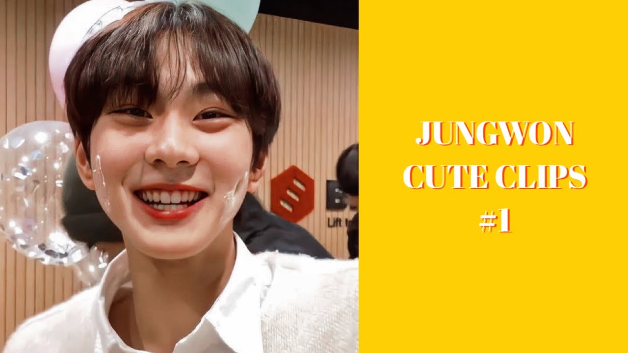 jungwon cute clips #1 / mega link / give credit