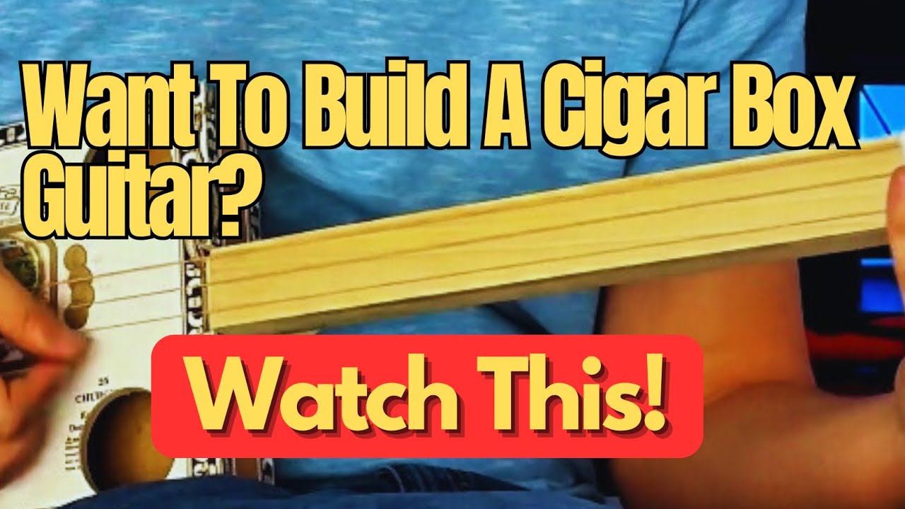 Build a Fretless Slider Cigar Box Guitar Kit – Easy DIY Guide!