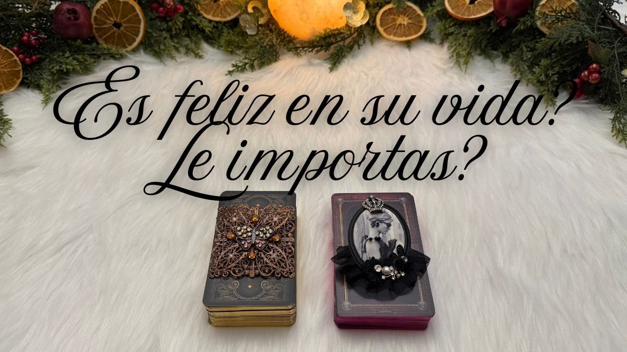 🌟❤️ TE CUENTO CÓMO SE SIENTE TU PERSONA ESPECIAL EN SU VIDA? 🔮  LE IMPORTAS DE VERDAD? Tarot Hoy