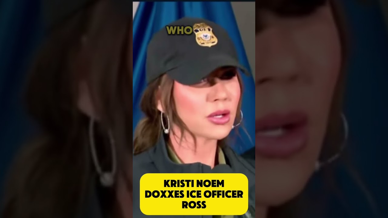 Кристи Ноэм раскрывает личные данные сотрудника ICE 😮 