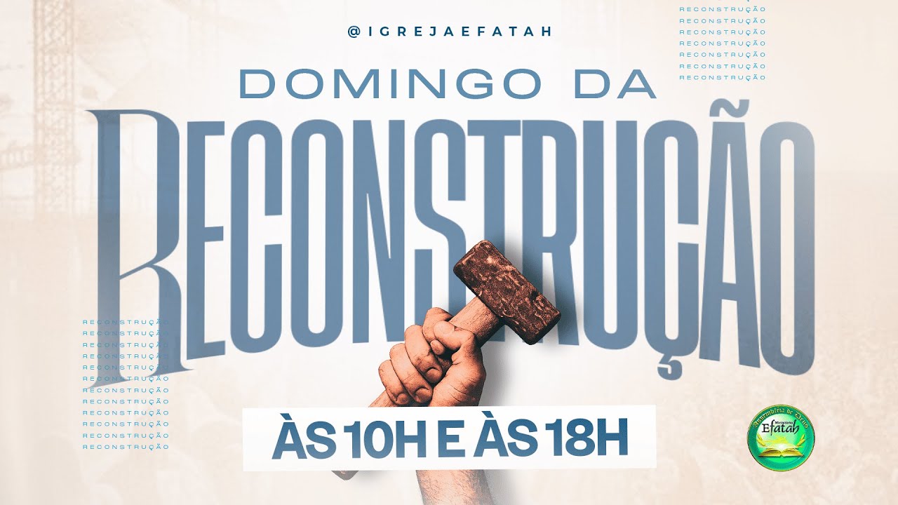 DOMINGO DA RECONSTRUÇÃO | 1° PERIODO | 22/02/2026