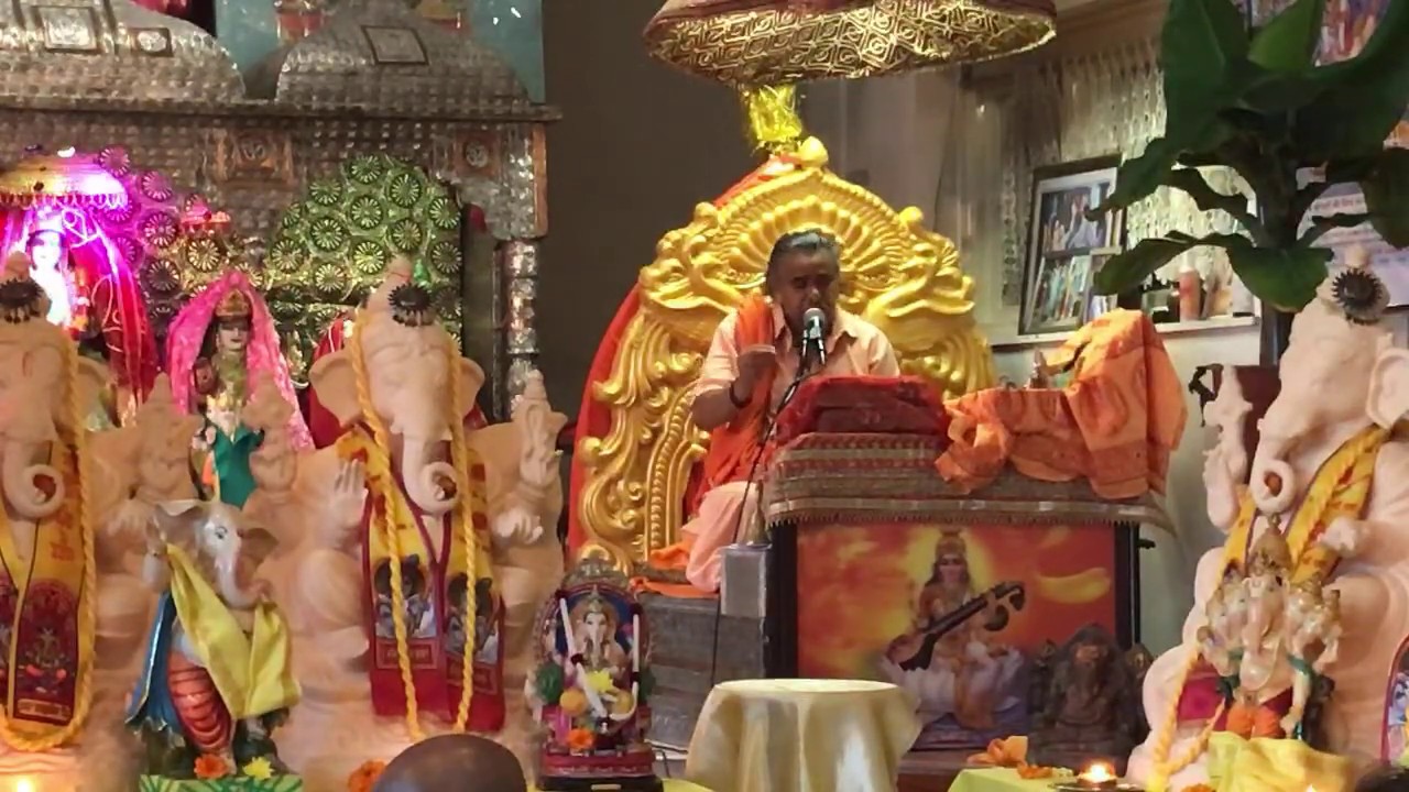 #SHIPRAGIRI (BAPJI) THE HAGUE HOLLAND GANESH PURAN KATHA 2019 PART 07