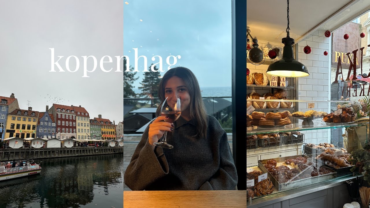 Kopenhag'ta 4 Gün | Christmas Market, Minik Alışveriş, Tatlı Sürpriz 🤍🧁✨🌲