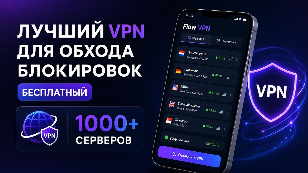 Лучший бесплатный ВПН для обхода блокировок