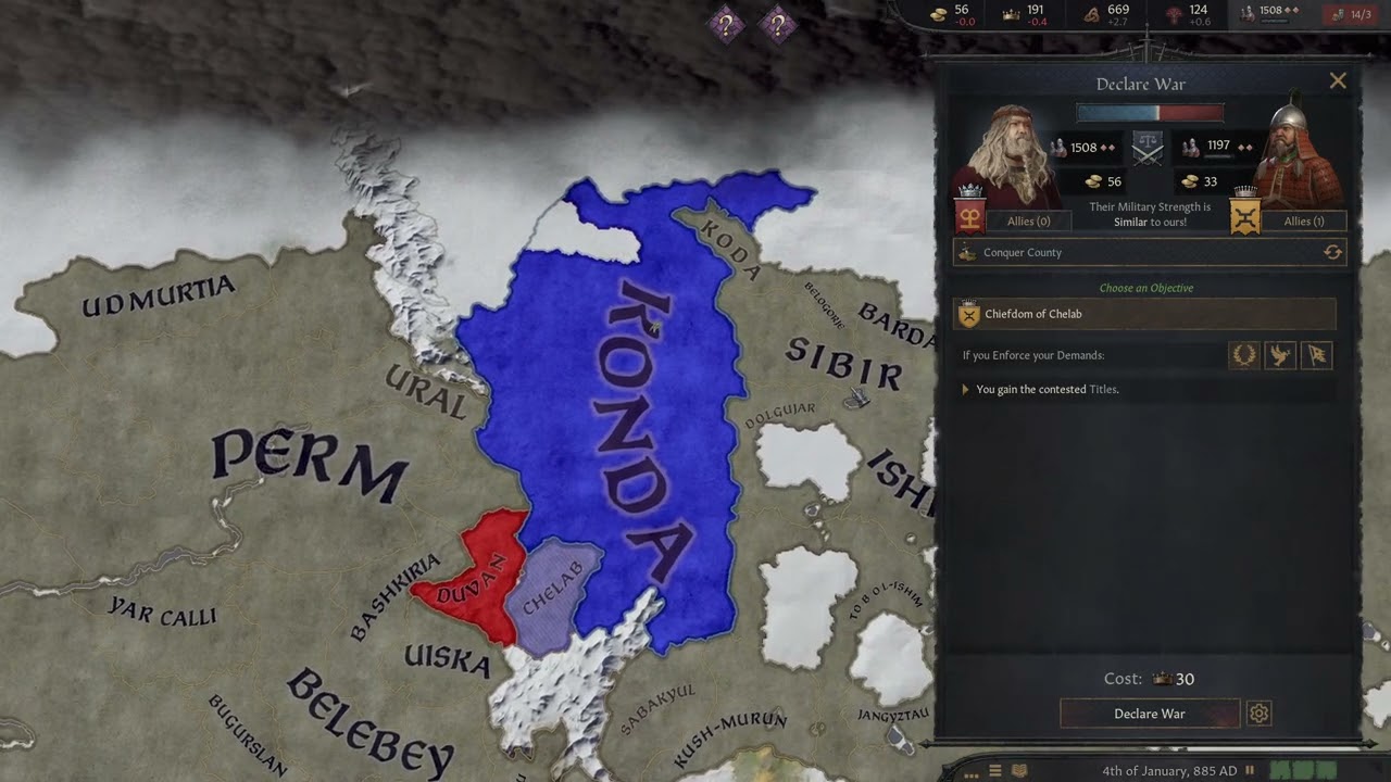 Crusader Kings 3 : Another  Siberian Warlord Part 3