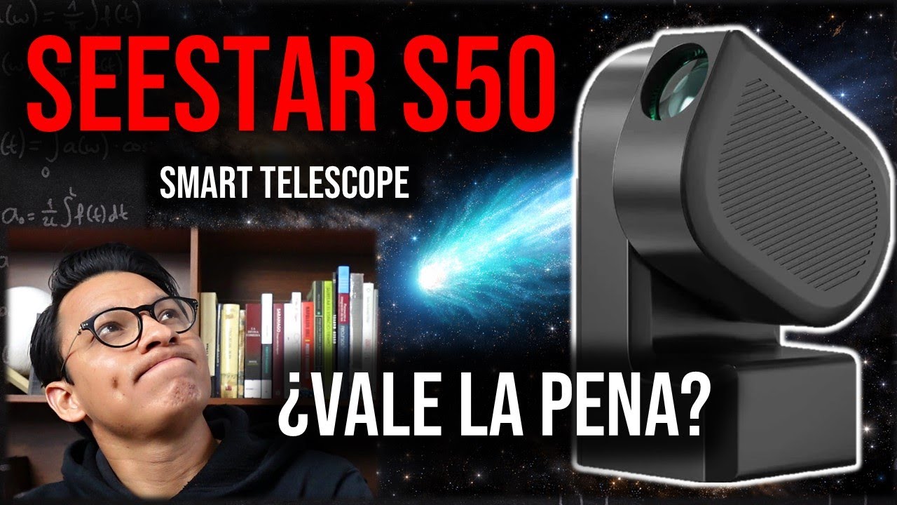 Telescopio Seestar S50 - Smart Telescope - Lo ultimo en tecnología de observación astronómica.