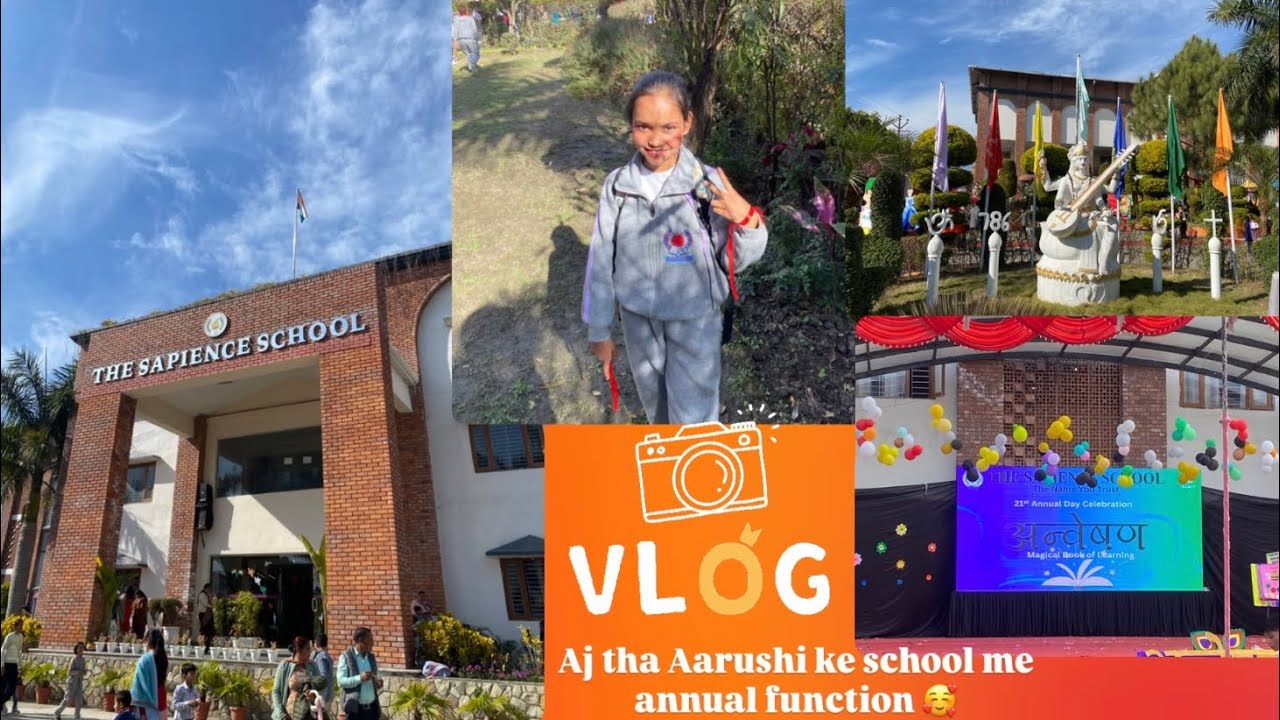 A Proud Moment Watching My Cousin Perform 🌸 | School Function Vlog