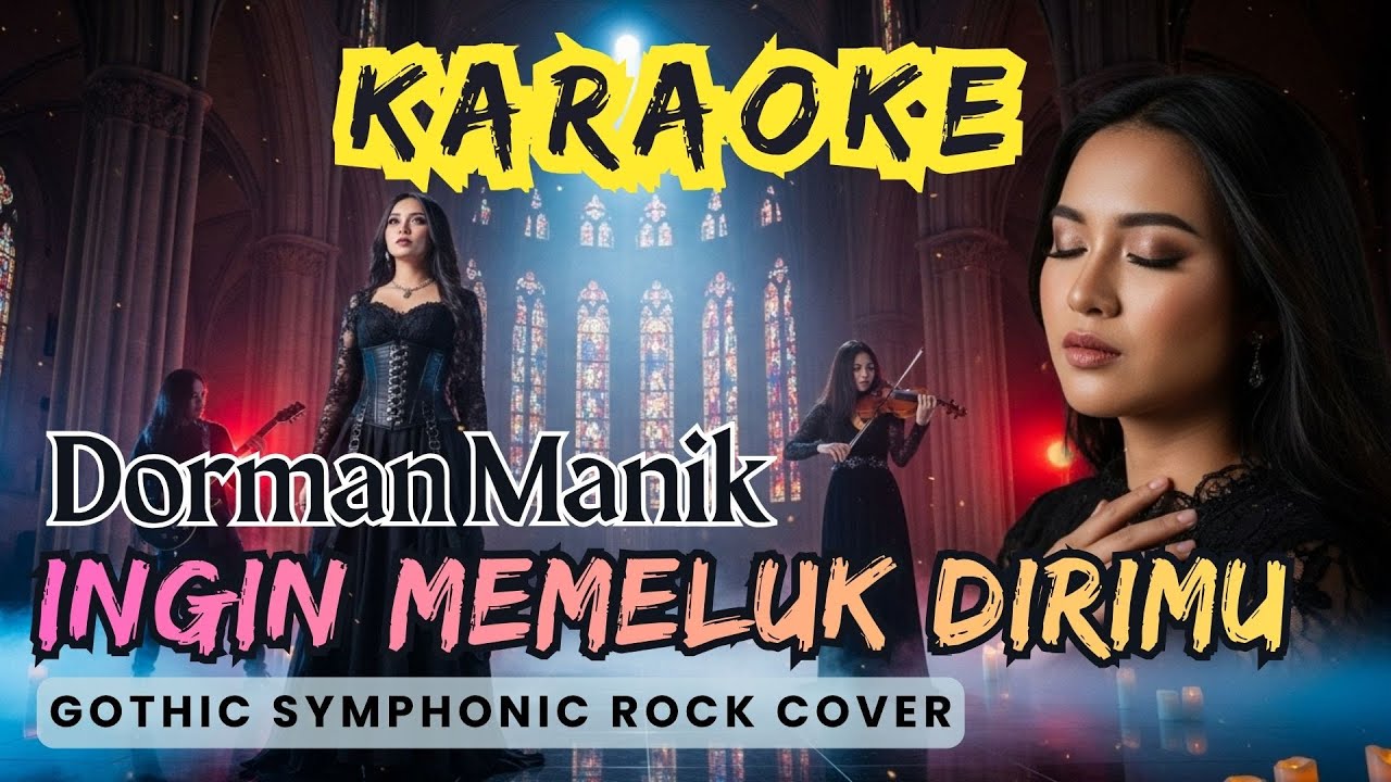 Karaoke 🎤 Ingin Memeluk Dirimu 🎵 Versi Gothic Symphonic Metal🔥