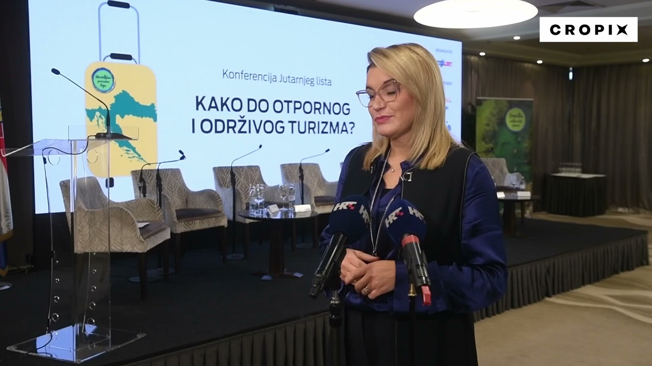Ministrica Brnjac na konferenciji Kako do otpornog i održivog turizma