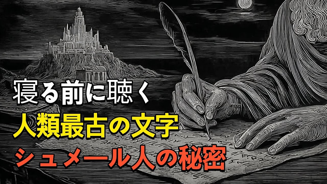 🌙 眠る前に聴く シュメール人と文字のはじまり #睡眠ドキュ