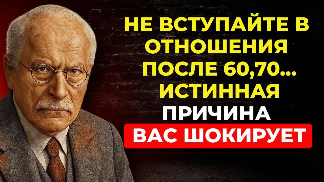 Отношения после 60 или 70 лет могут стать САМОЙ БОЛЬШОЙ ОШИБКОЙ в вашей жизни | Карл Юнг