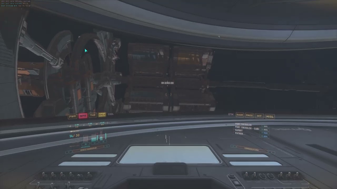 Hull C unable to contact ATC for docking or cargo loading 4.8