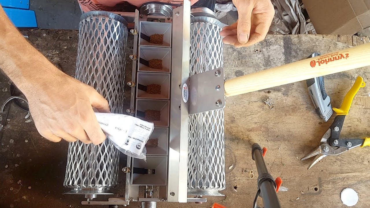 Johnny's 6 Row Seeder Assembly & Direct Seeding