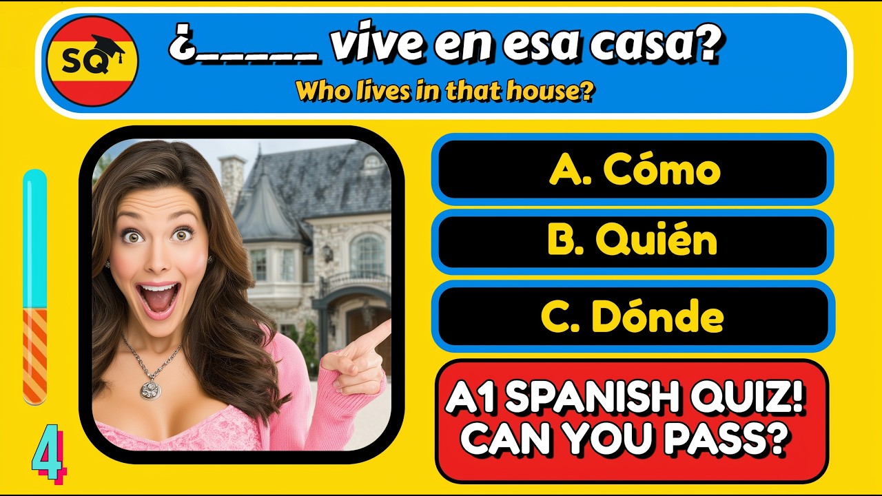 Do You Know Spanish Question Words ?Take The Quiz