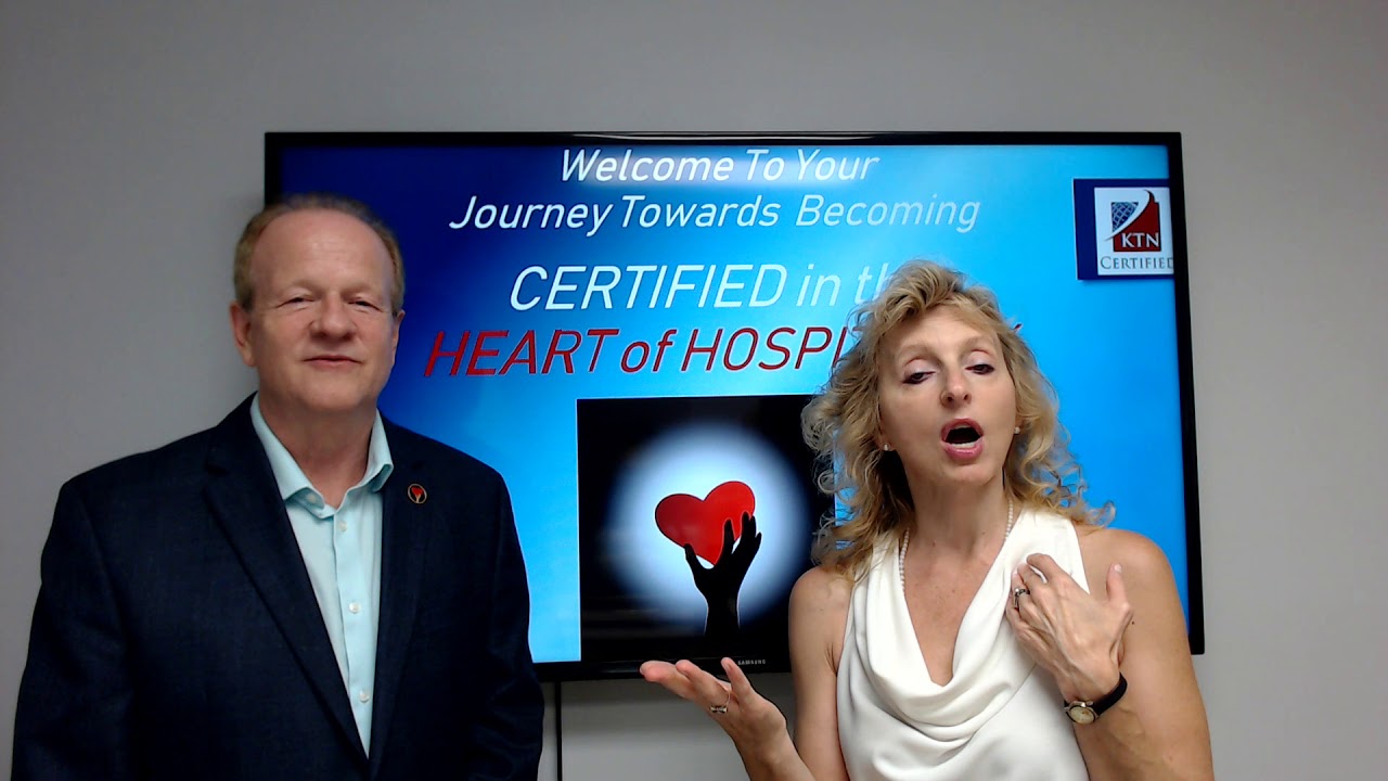 KTN Introduces Front Desk Certification - CHH - Certified in the Heart of Hospitality