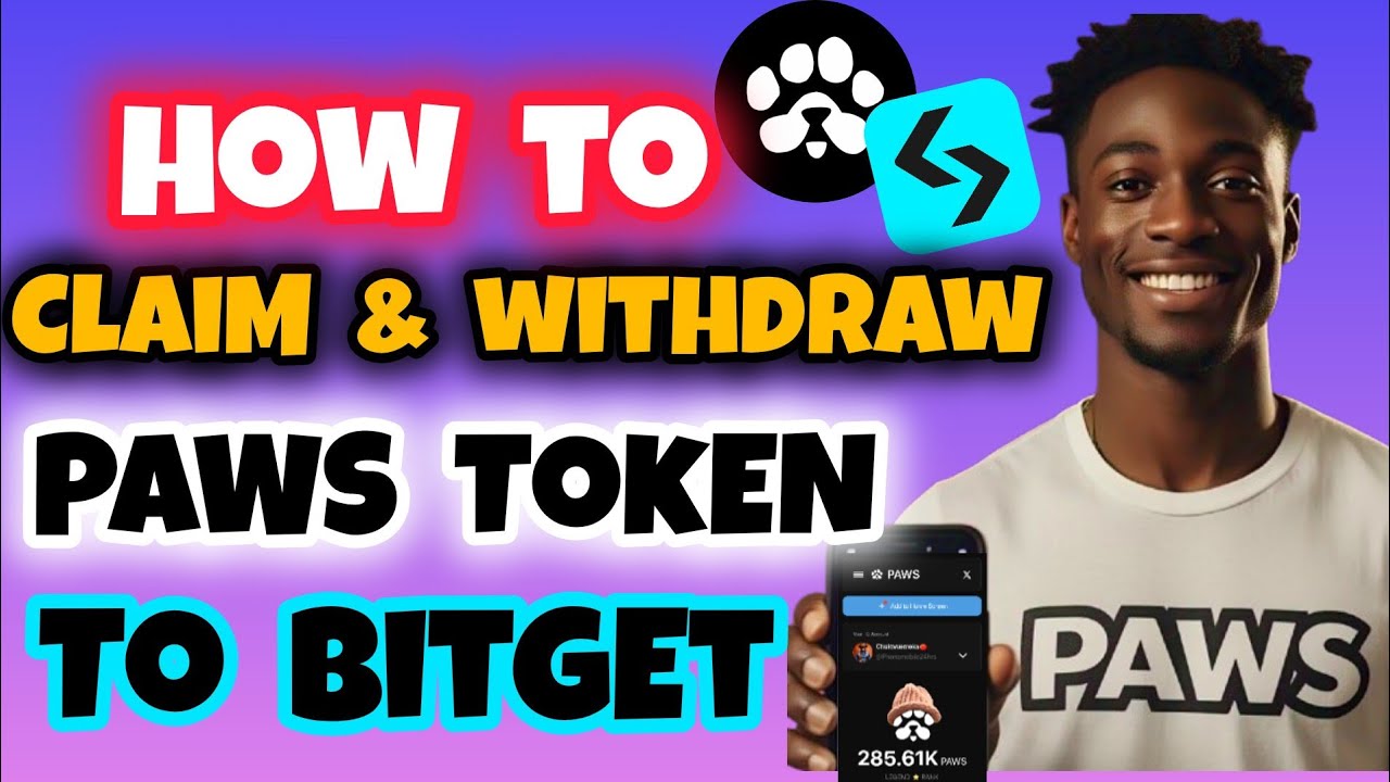 How to Claim and Withdraw Your PAWS Token Successfully into Bitget Account | $PAWS Airdrop Claim