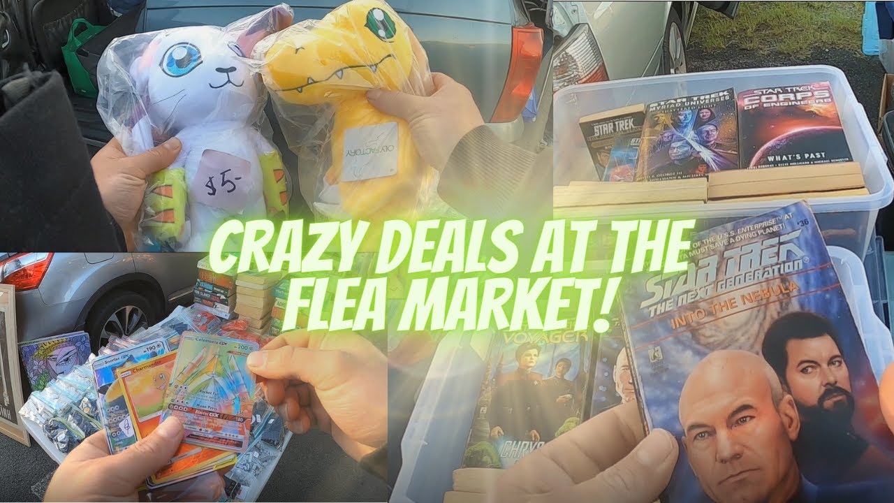 Flea Market Deals With My New GoPro!
