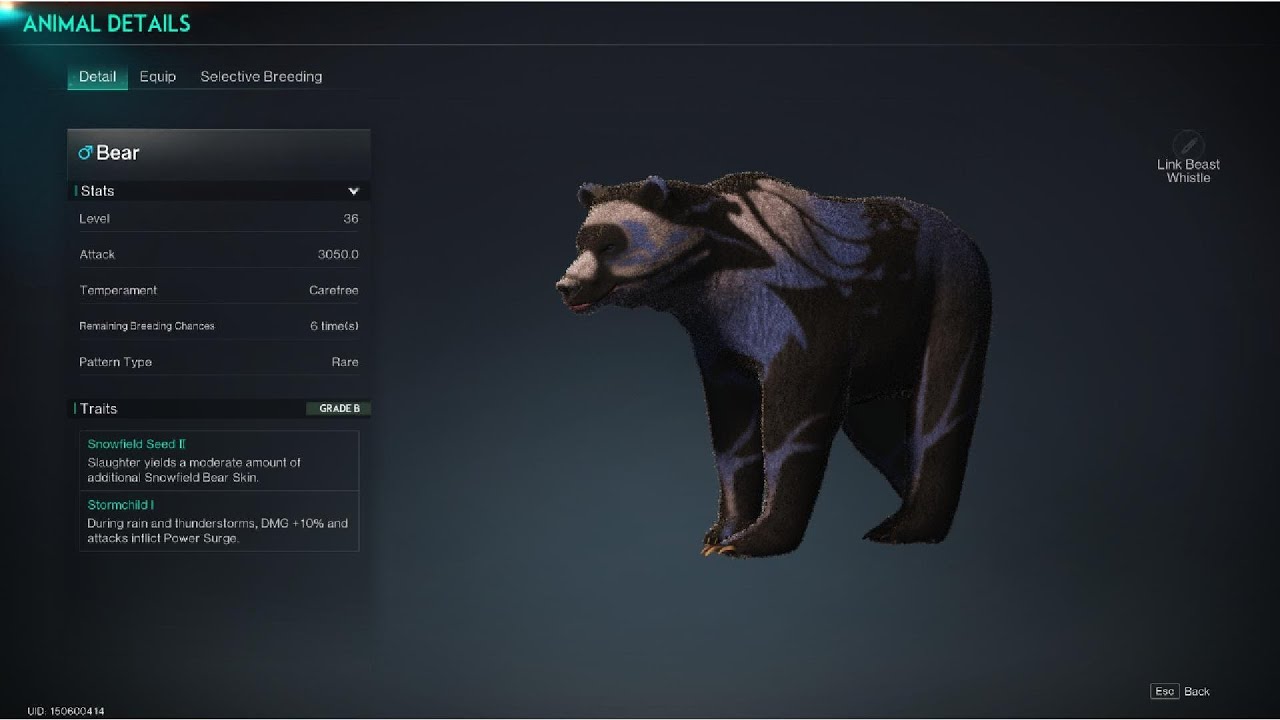 Best Spot Location for Rare Pattern Bears