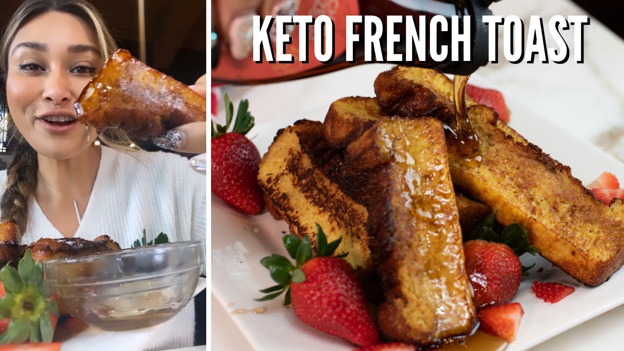 EASY Flourless Keto French Toast Sticks! How to Make Keto French Toast Sticks