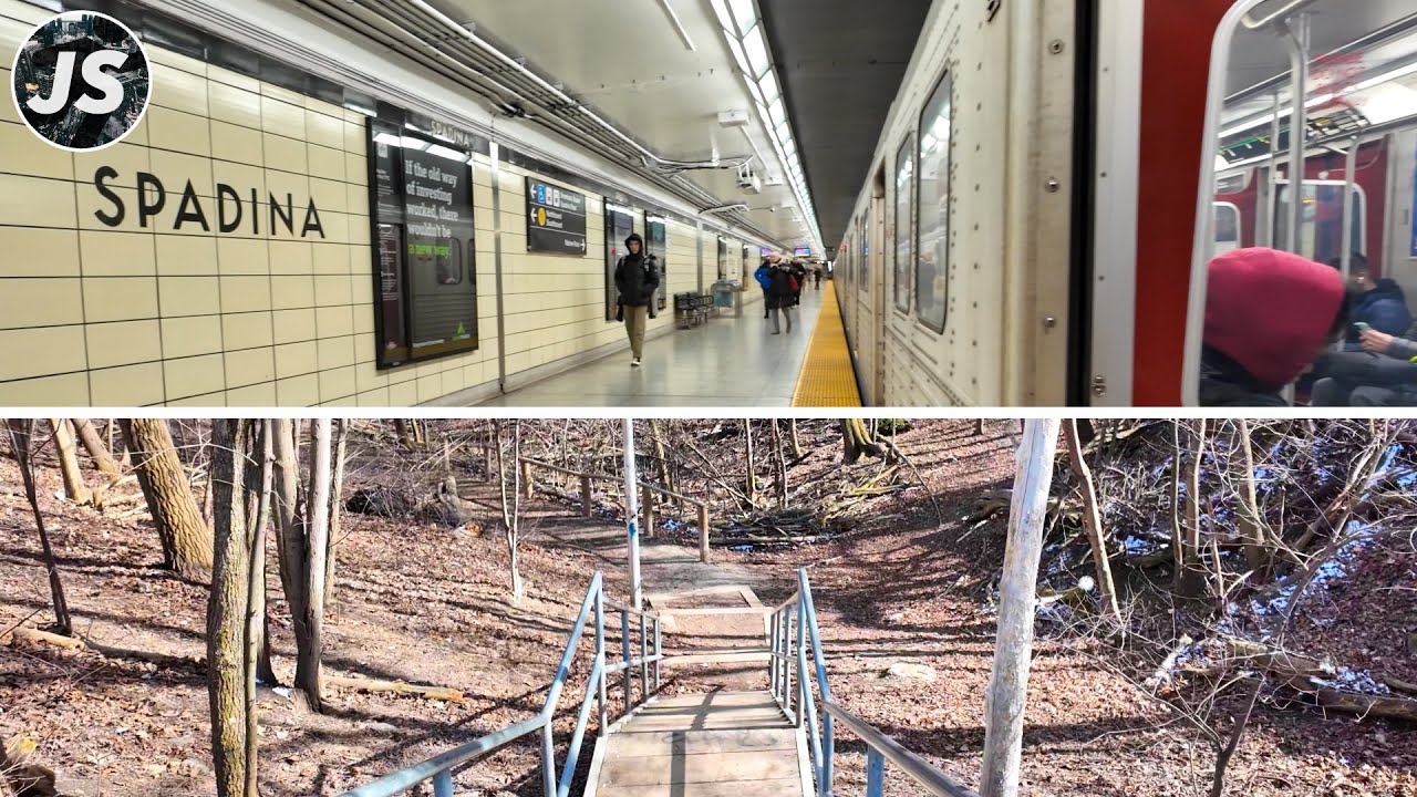 Nordheimer Ravine to Spadina Station | Spring Toronto Walk