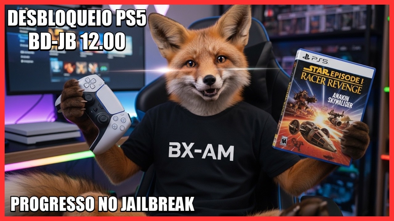 DESBLOQUEIO DO PS5 12.00 PODE ESTAR SAINDO DO FORNO