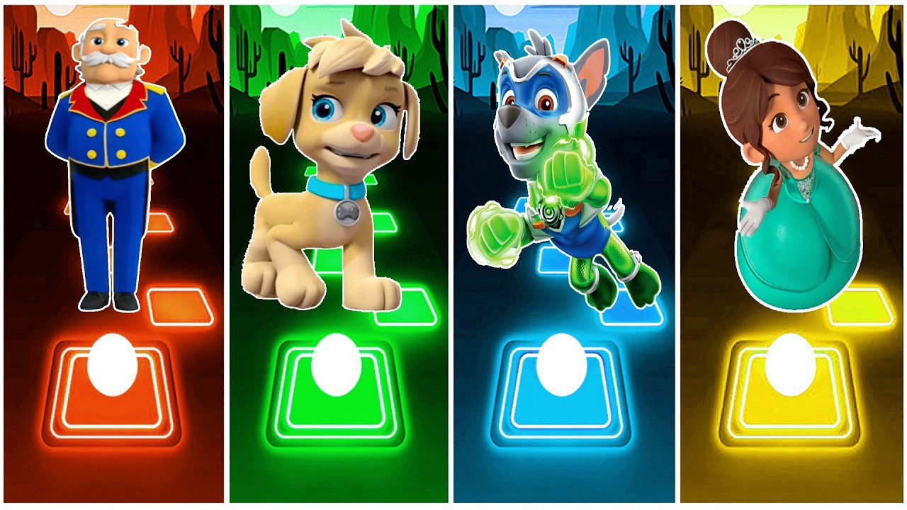 EarlBarkinBurg 🆚 Tuck 🆚 Rocky 🆚 PrincessBarkinburg.🎶 Who Is Best?