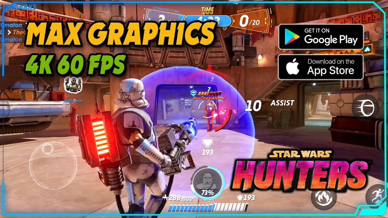 Star Wars: Hunters Gameplay Ultra Graphics (Android / iOS) 2024