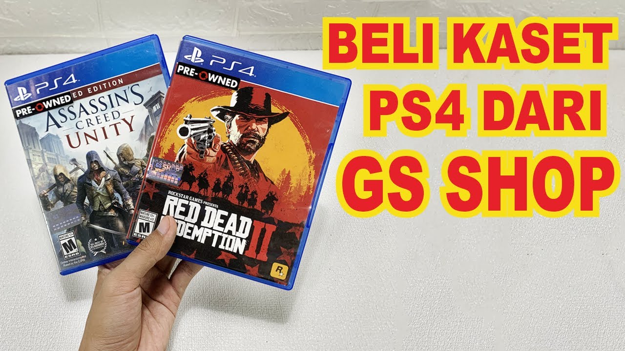 Nyobain Beli BD Kaset Game PS4 di Toko GS SHOP‼️ Ini Yang Terjadi‼️