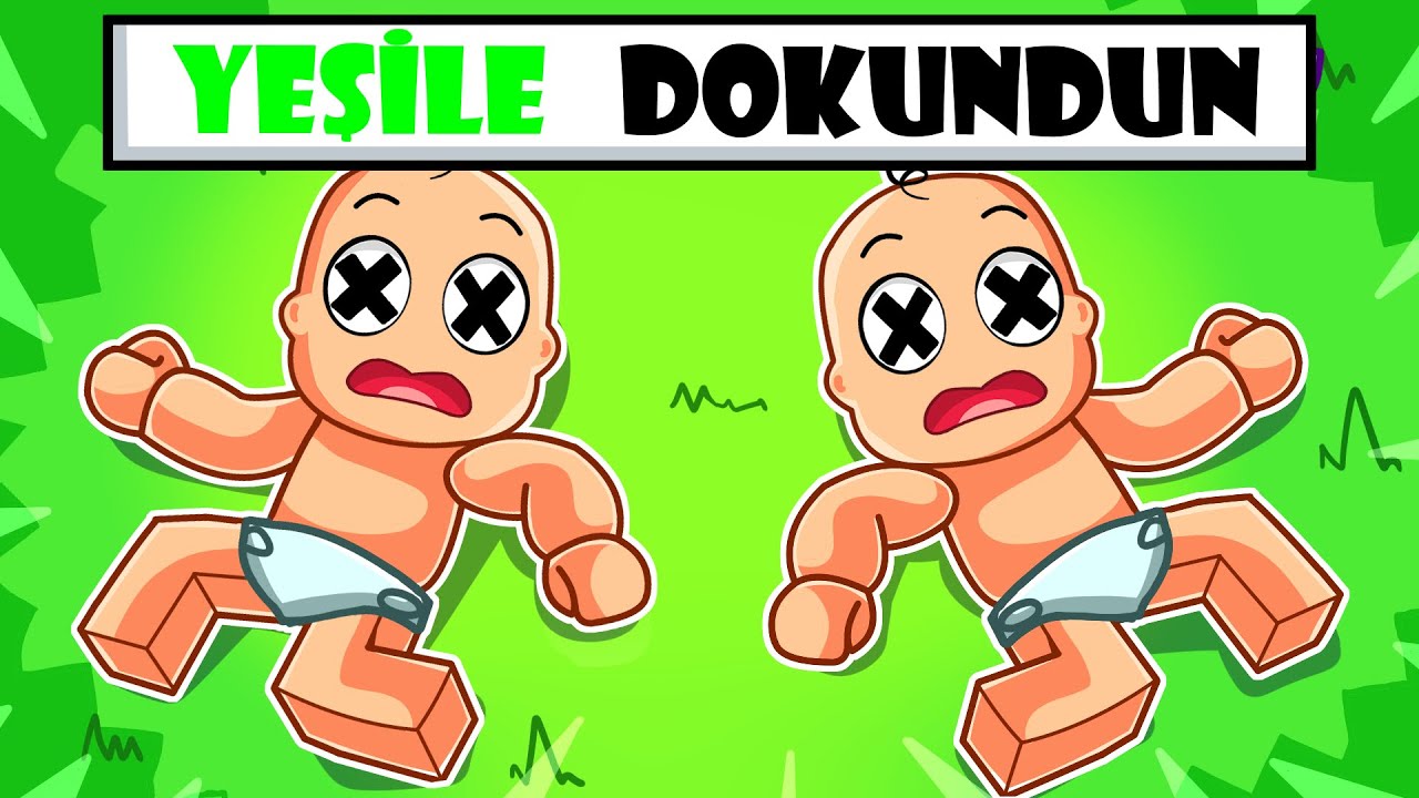 Bebek Olduk ama RENKLERE DOKUNMAK YASAK!
